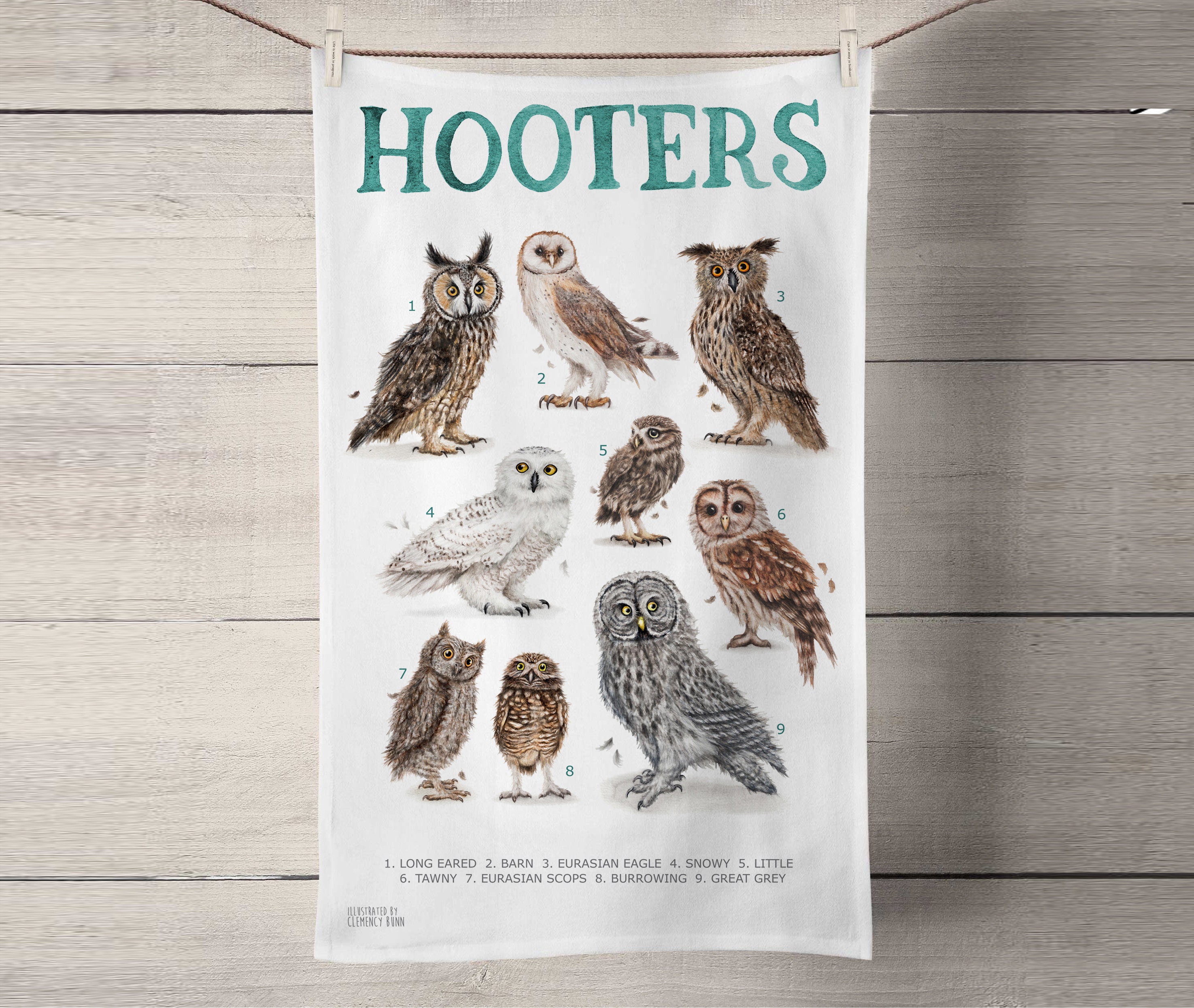 Hooters Owl Calendar 2022