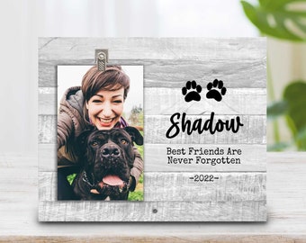 Dog Loss Gift - Dog Memorial Frame - Pet Loss Gift - Pet Sympathy Gift - Dog Loss Gift - Cat Dog Memorial Gift Pet -  Bereavement Gift
