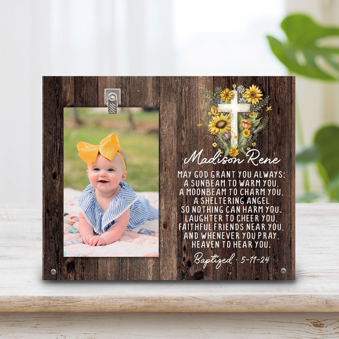 Baptism Gift Baby Girl Gift Goddaughter Gift Godparent Gift