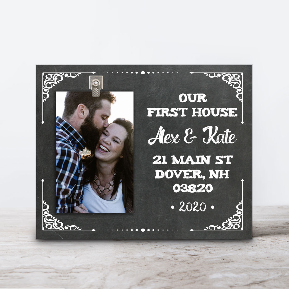 Our First House Personalized Housewarming Frame Etsy