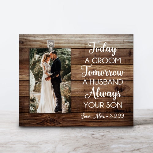 Wedding Card to Your Parents on My Wedding Day Keepsake Etsy