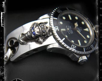 Rolex Luxury Watches Custom Art Rock Roll Par Darktriumph Sur Etsy