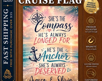 Couples Cruise Sign Magnet, Couples Cruise Sign, Cruise Door Decoration, Cruise Cabin Door Sign, Magnetic Cruise Door Banner, Peronalized