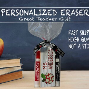 Personalized WhiteBoard Eraser, Chalkboard Eraser, Teacher Gift, Teacher Appreciation Gift, Personalized Teacher