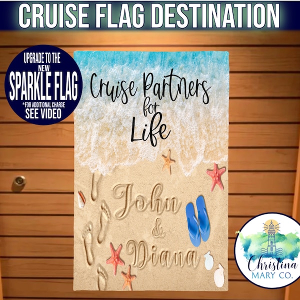 Cruise Magnet Names Sand Cruise Door Flag, Cruise Door Decoration, Cruise Door Sign, Cruise Door Flag, Cruise Door Banner, Couples Cruise