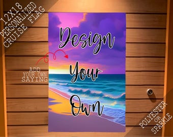 Design Your Own Cruise Sign Magnet, Couples Cruise Sign, Cruise Door Decoration, Cruise Cabin Door Sign, Magnetic Cruise Door Banner