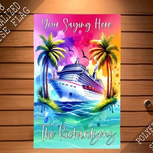 Cruise Door Magnet, Magnetic Cruise Door Banner Flag, Cruise Door Decoration, Cruise Cabin Door Sign, Magnetic Cruise Door Flag