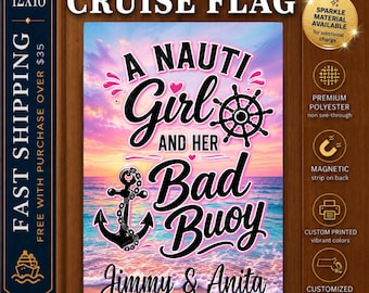 Cruise Sign Magnet, Nauti Couples Cruise Door Flag, Cruise Door Decoration, Cruise Door Sign, Cruise Door Flag, Couples Cruise Door Banner