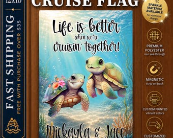 Cruise Door Magnet, Turtle Couple Cruise, Cruise Door Decoration, Cruise Door Sign, Cruise Door Flag, Cruise Door Banner Magnetic