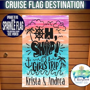 Cruise Magnet Girls Trip Cruise Door Flag, Cruise Door Decoration, Cruise Door Sign, Cruise Door Flag, Cruise Door Banner Decor, Cabin Decor