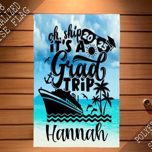 Graduation Cruise Sign Magnet, Graduation Cruise Sign, Cruise Door Decoration, Cruise Cabin Door Sign, Magnetic Cruise Door Banner