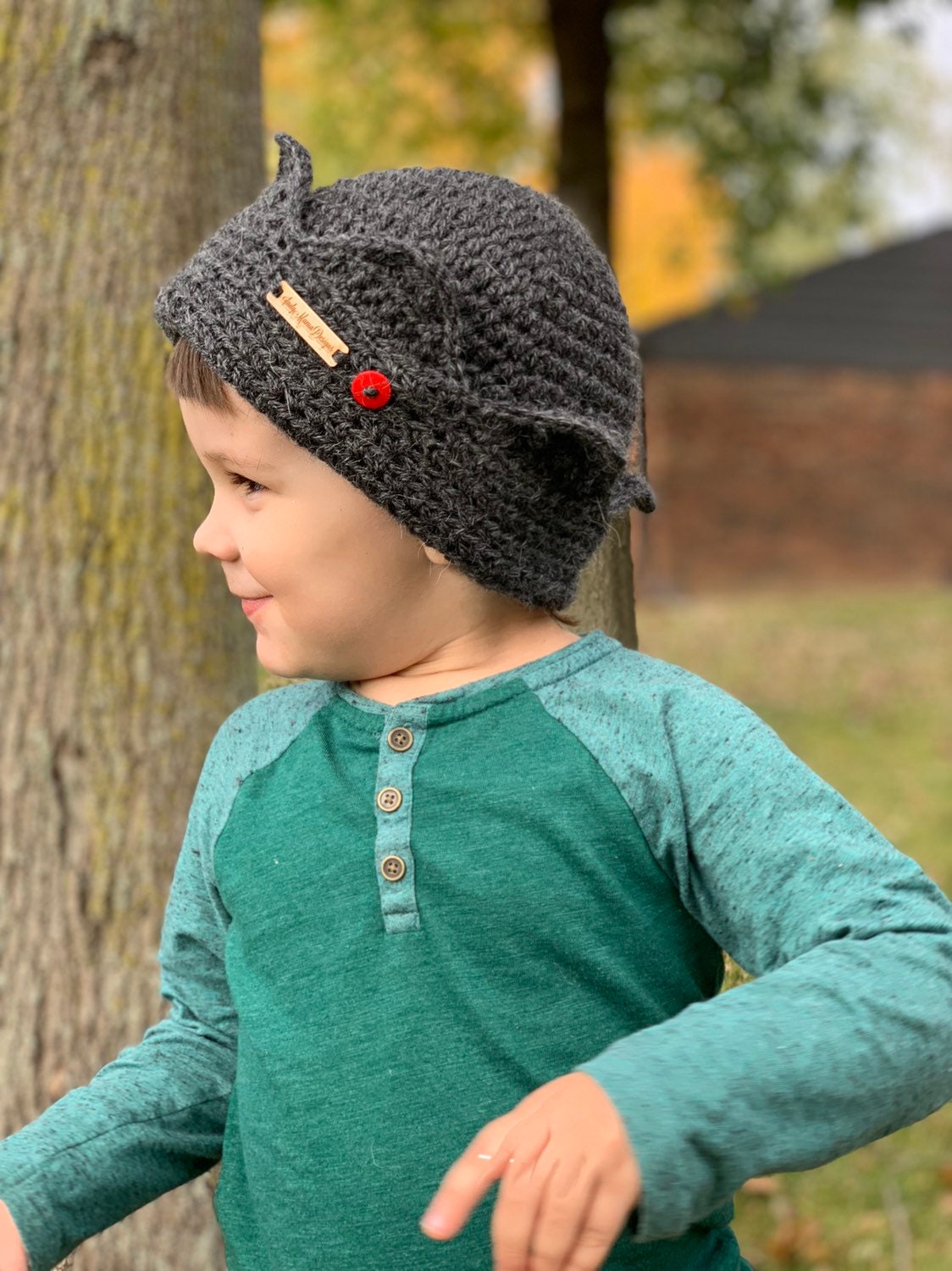Kids Jughead Beanie//crocheted Whoopee 