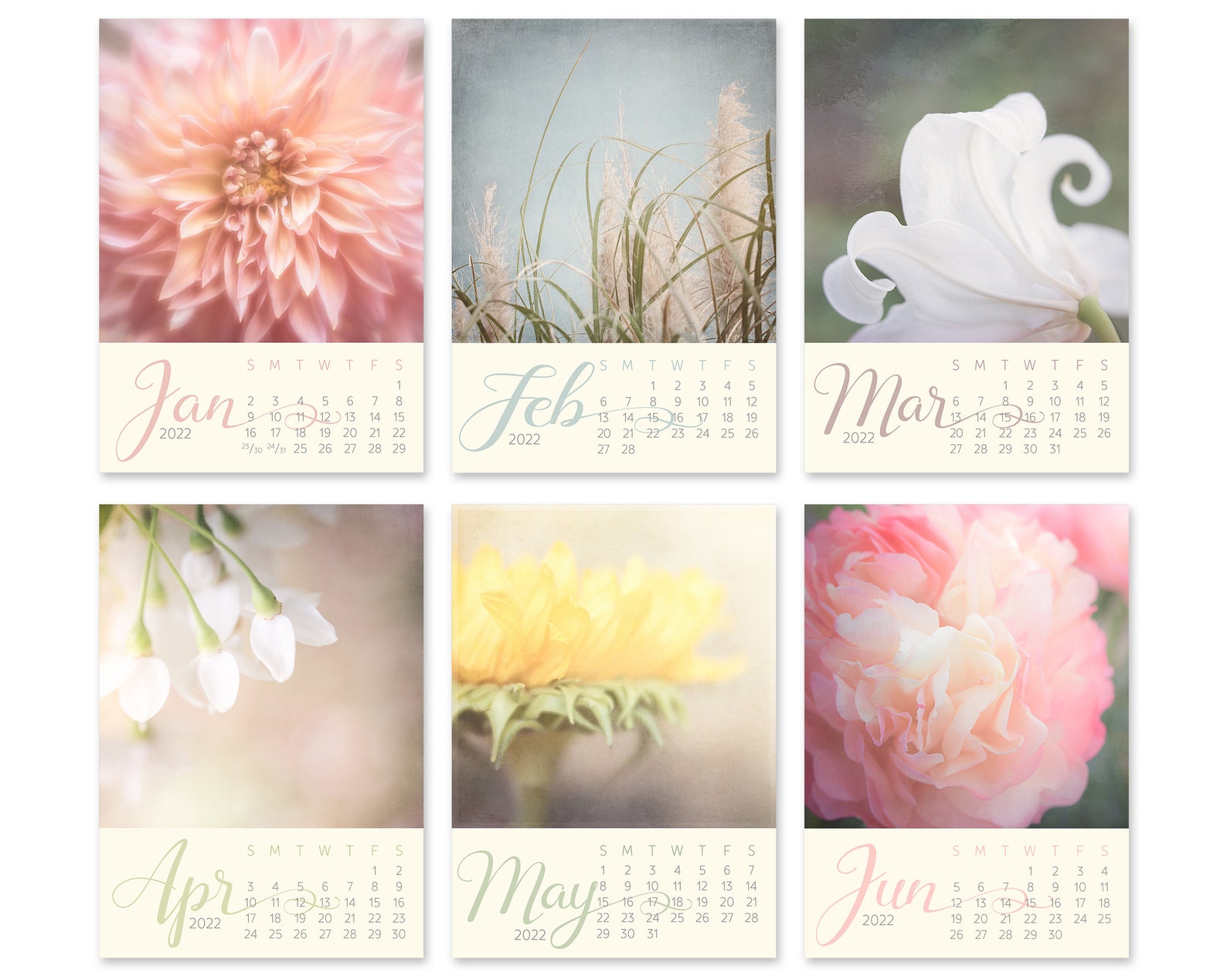 2022 Teacher Christmas Gifts 2022 Desk Calendar With Stand Christmas Gift for Teacher Etsy