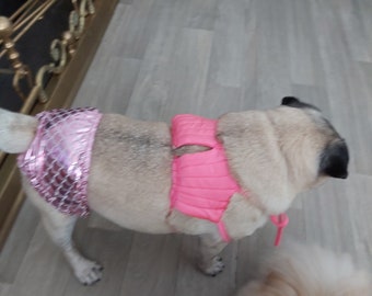 MEDIUM Pet dog bikini swimsuit swimwear