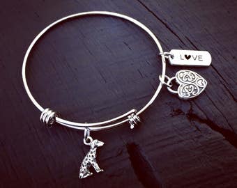 Dalmatian Charm Bracelet | Dalmatian Jewelry | Jewelry Gift For Dalmatian Lover | Dalmatian Rescue And Foster | Adoption And Transport Gift