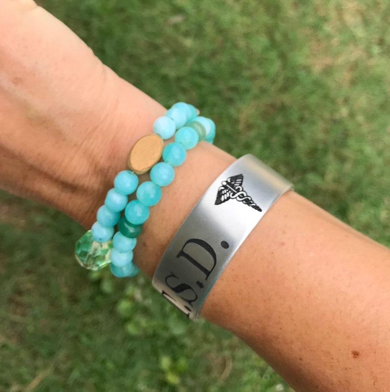 PTSD Medical Alert Cuff Bracelet PTSD Jewelry PTSD Etsy