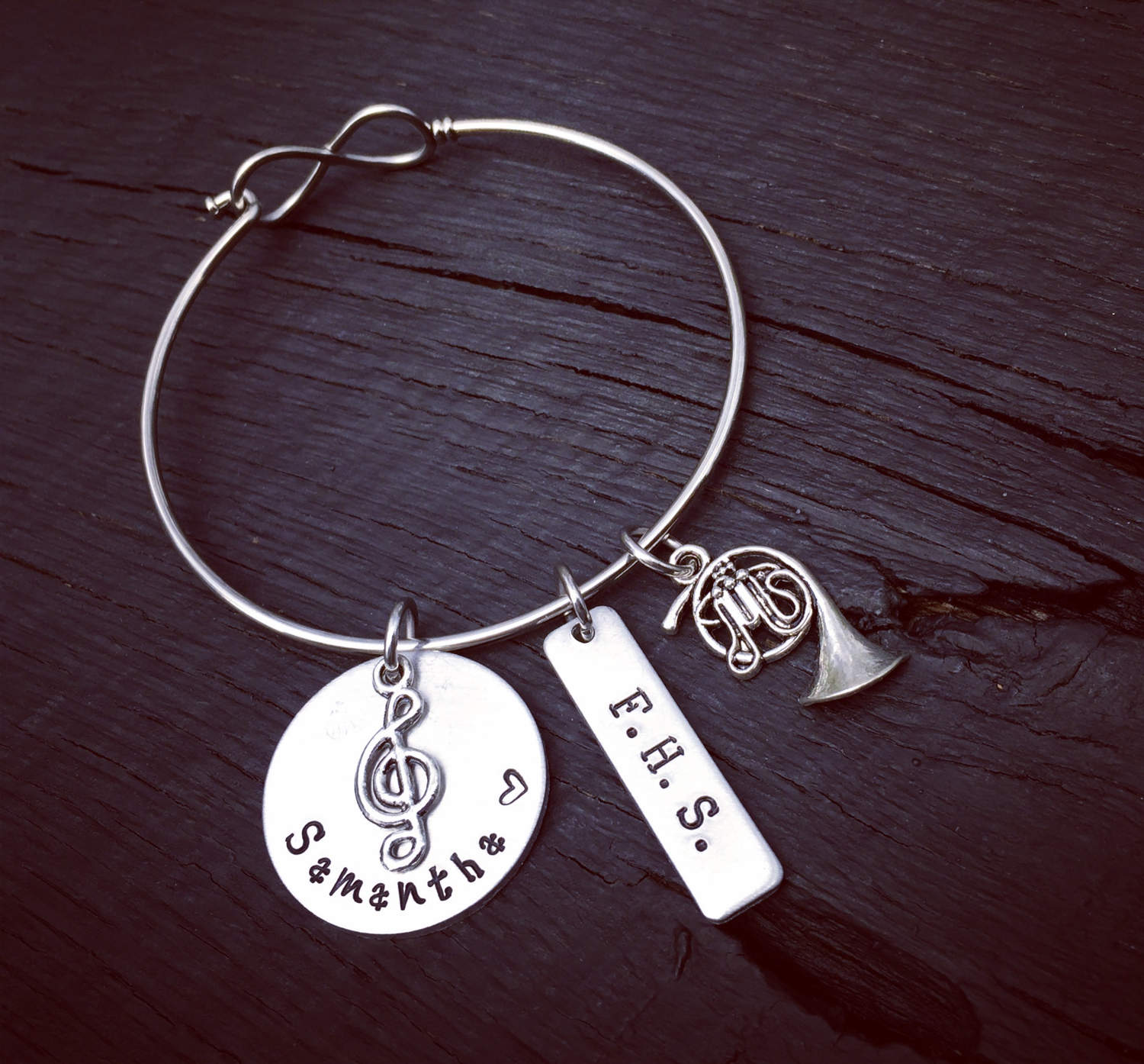 French Horn Bracelet French Horn Jewelry Band Bracelet Etsy