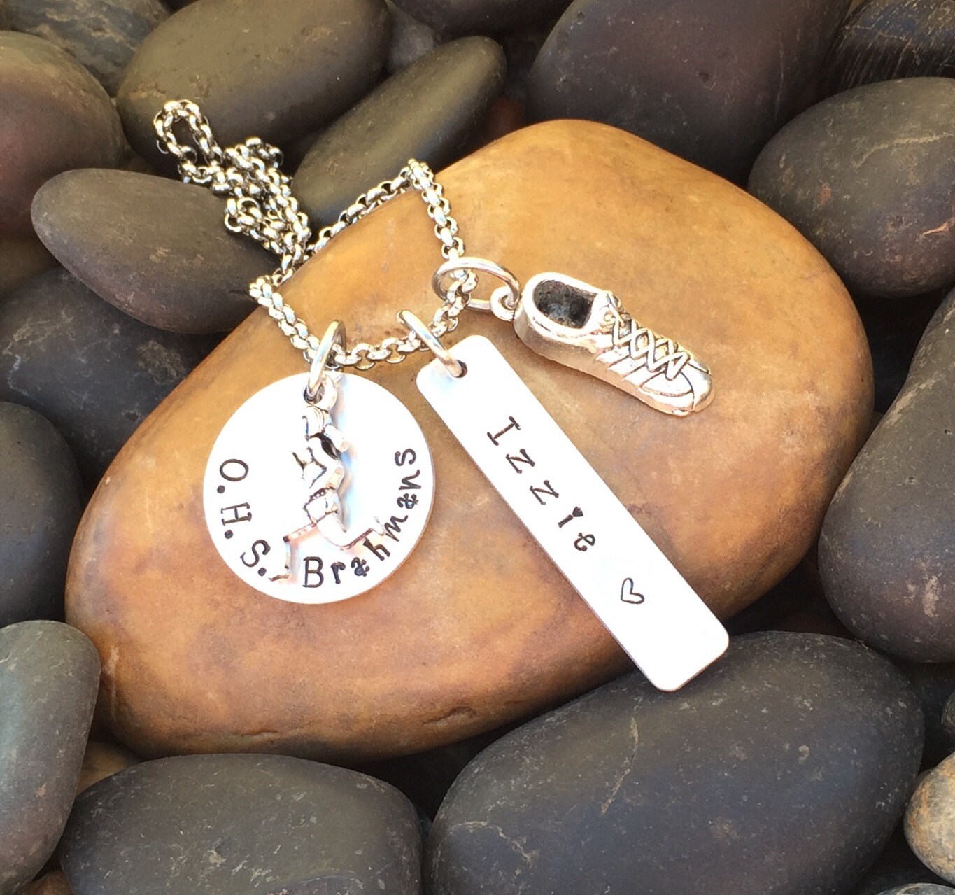 Track Girl Necklace Track Girl Jewelry Track Runner Etsy