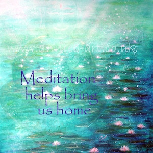Digital Download. Quote art ~ BUDDHA WALL ART with meditation words. Meditation art. Zen wall art. Buddha painting. Buddha art print.