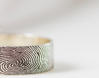 Etsy fingerprint ring clearance