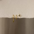 Peridot Earring Set \u2022 Jewelry Set of 3: Huggie Earrings, Dangle Earrings & Gemstone Stud Earrings \u2022 Summer Jewelry \u2022 Christmas Gift \u2022 ER383