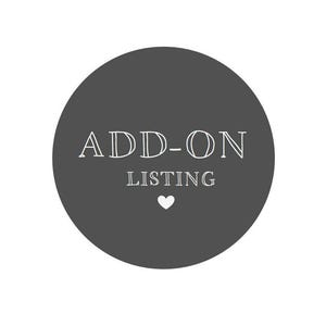 ADD-ON Listing