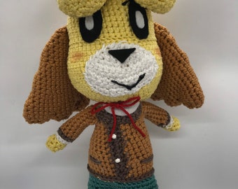 Animal Girl Dog Plushie Amigurumi Doll