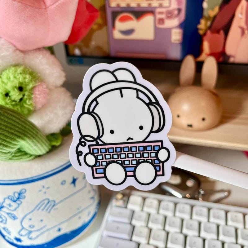 Keyboard Stickers - Etsy