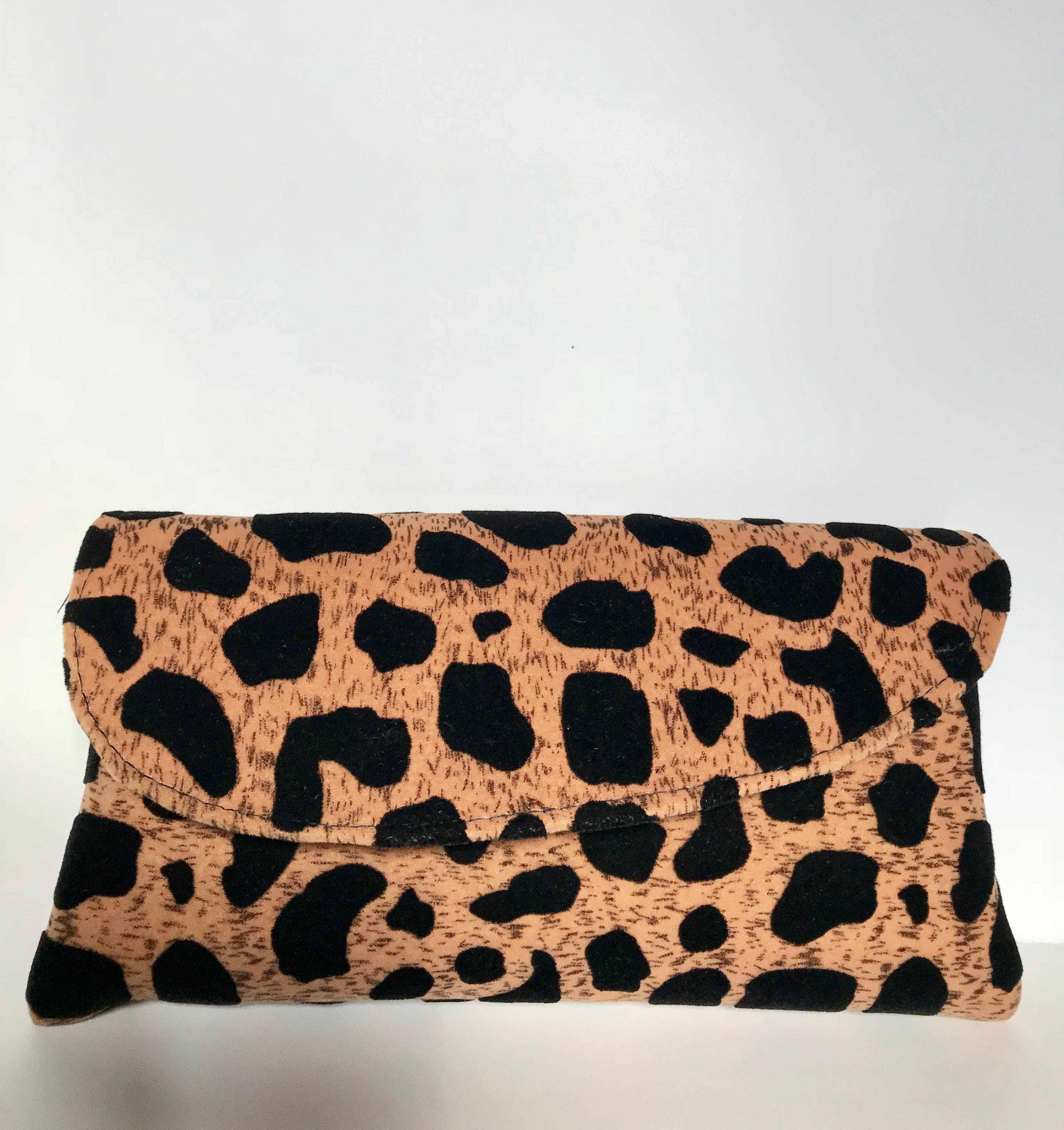 Leopard / Animal Print Clutch | Etsy