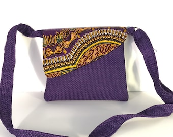 Ankara / Dashiki / African Print Crossbody Bags - Small Size