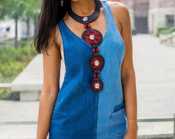 African Handmade Bead Necklace