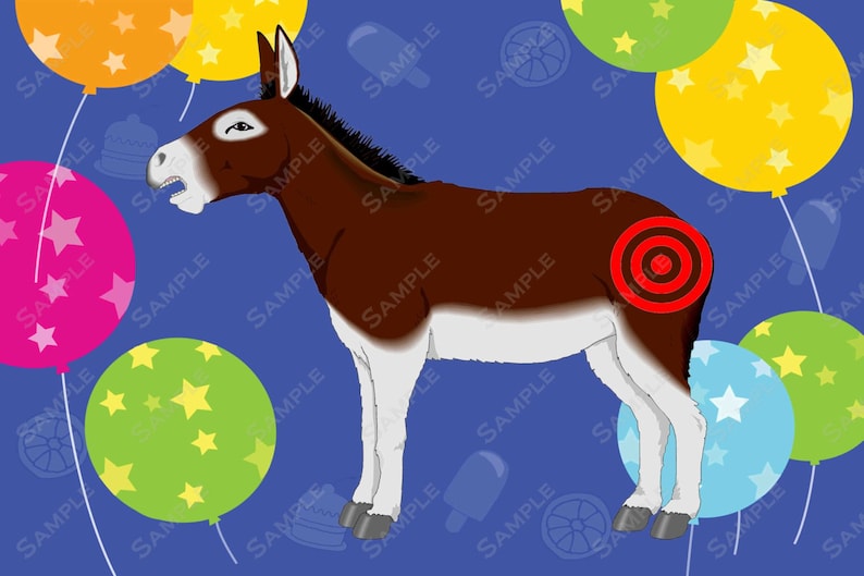Pin The Tail Upon The Donkey Printable 36 X 24 Inch .JPG image about Pin the Tail on the Donkey Printable named Pin The Tail Upon The Donkey Printable 36 X 24 Inch .JPG