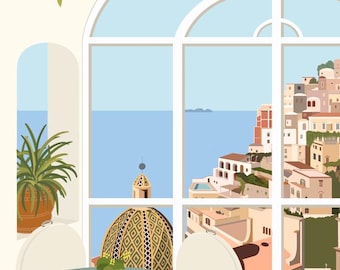 Le Sirenuse - La Sponda, Positano, Amalfi Coast, Costiera, Costiera Amalfitana, Italy, Italian summer, Italian art, Italian holidays, summer