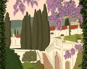 Giardino La Foce, Italy, Tuscany, garden, flowers, italian garden, italian lifestyle