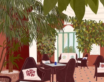 Le Sirenuse - Aldo's, Positano, Italy, italian art, italian summer, italian holidays, italian lifestyle, italian hotel, hotel, luxury