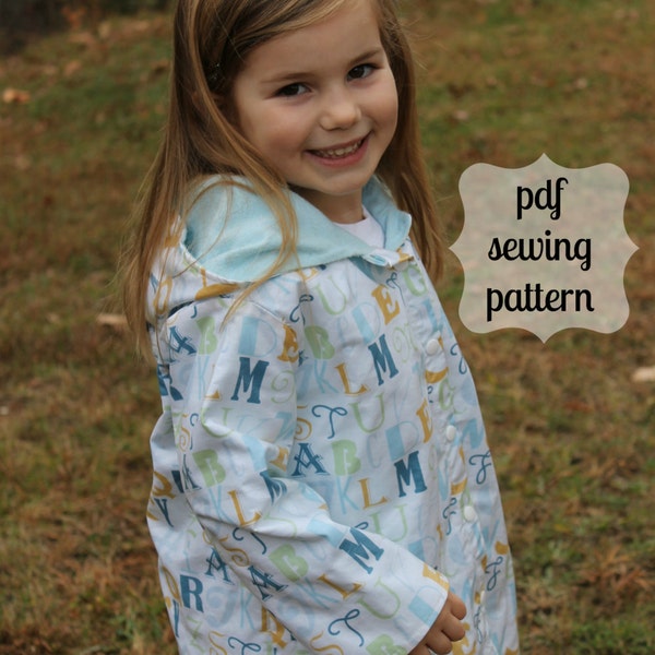 April Showers Jacket ~ instant download PDF sewing pattern~
