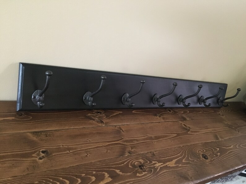 Rustic Coat Rack / French Country Coat Rack / Farmhouse Coat Etsy