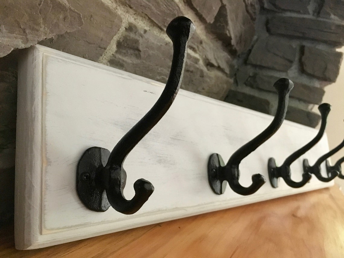 Rustic Coat Rack / French Country Coat Rack / Farmhouse Coat | Etsy