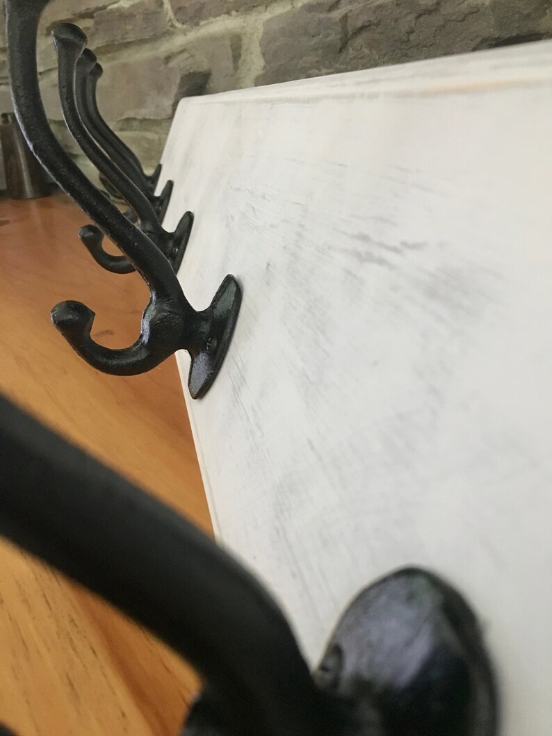 Rustic Coat Rack / French Country Coat Rack / Farmhouse Coat Etsy