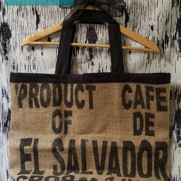 Wrapped Coffee Sack Totes