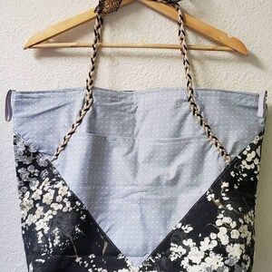 Dots N Blossoms Tote