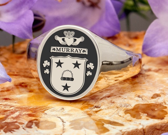 Irish family crest rings best sale