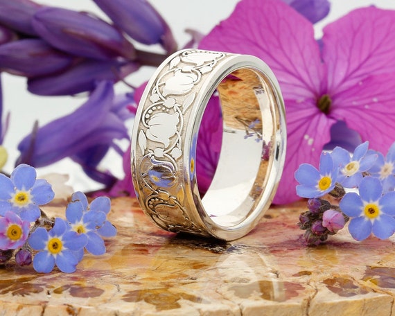 Bespoke silver rings sale