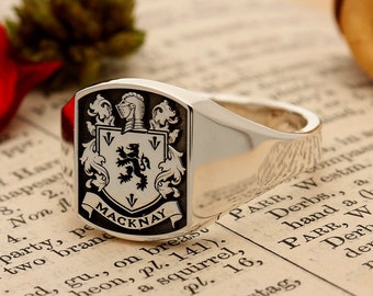 アクセサリー GLADHAND & Co. FAMILY CREST RING GLADHAND & Co. FAMILY CREST RING