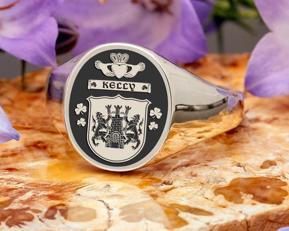 Irish family crest rings discount
