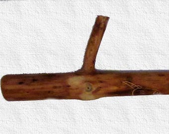 Blowpipe, slap in the mouth wooden to stoke the fire, BBQ... (Shipping France 8 euros)