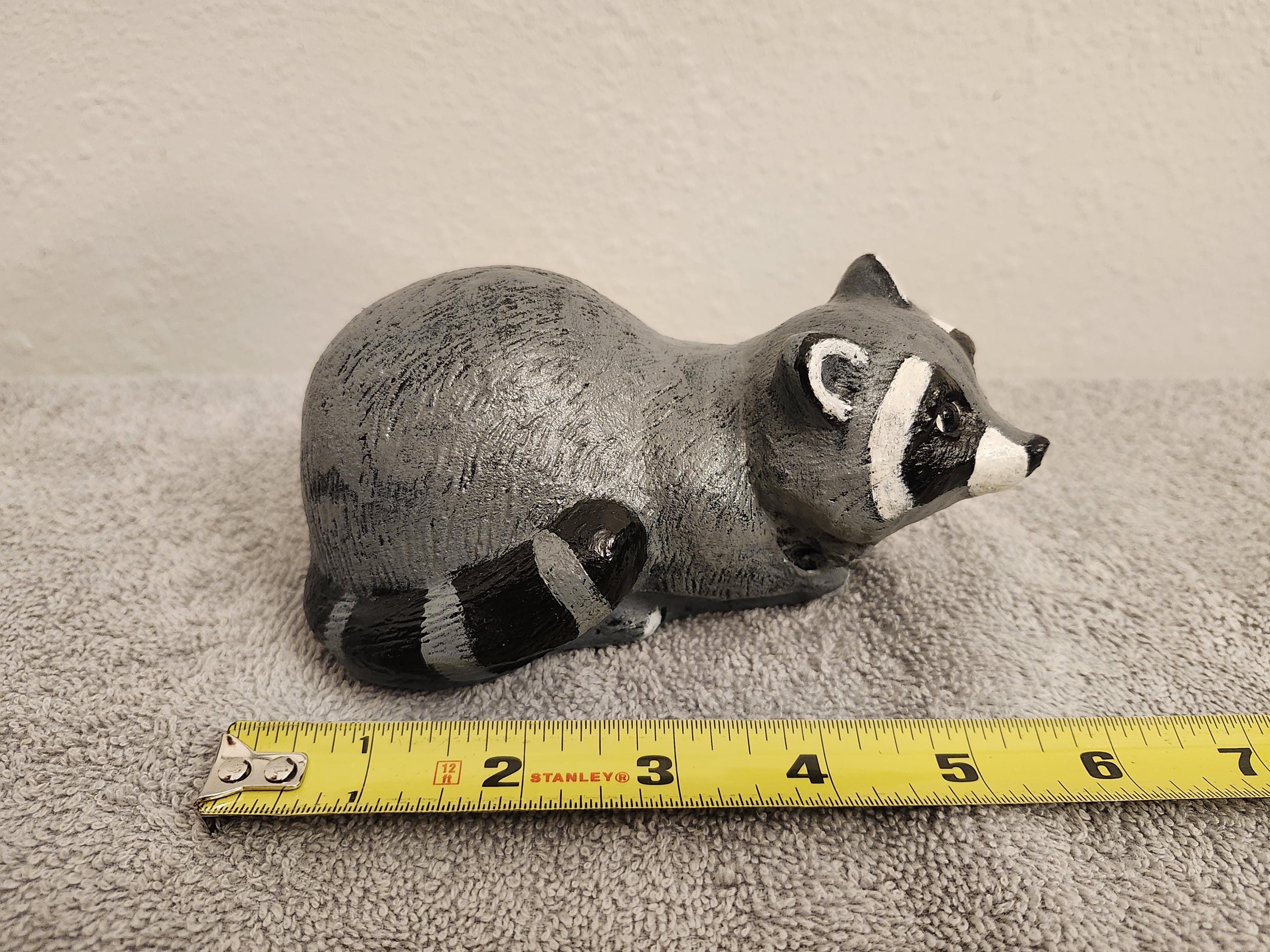 Raccoon Concrete Statue for Indoor/outdoor Use - Etsy