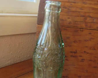 Coca-Cola Green Bottle c1950s 6 Fl. Ozs. With Patent