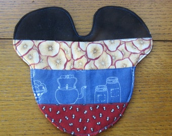 Microwave Pot Holder Grabber Mouse Head Shape