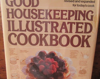 Good Housekeeping Illustrated Cookbook 1980 Revised Vintage Hardback